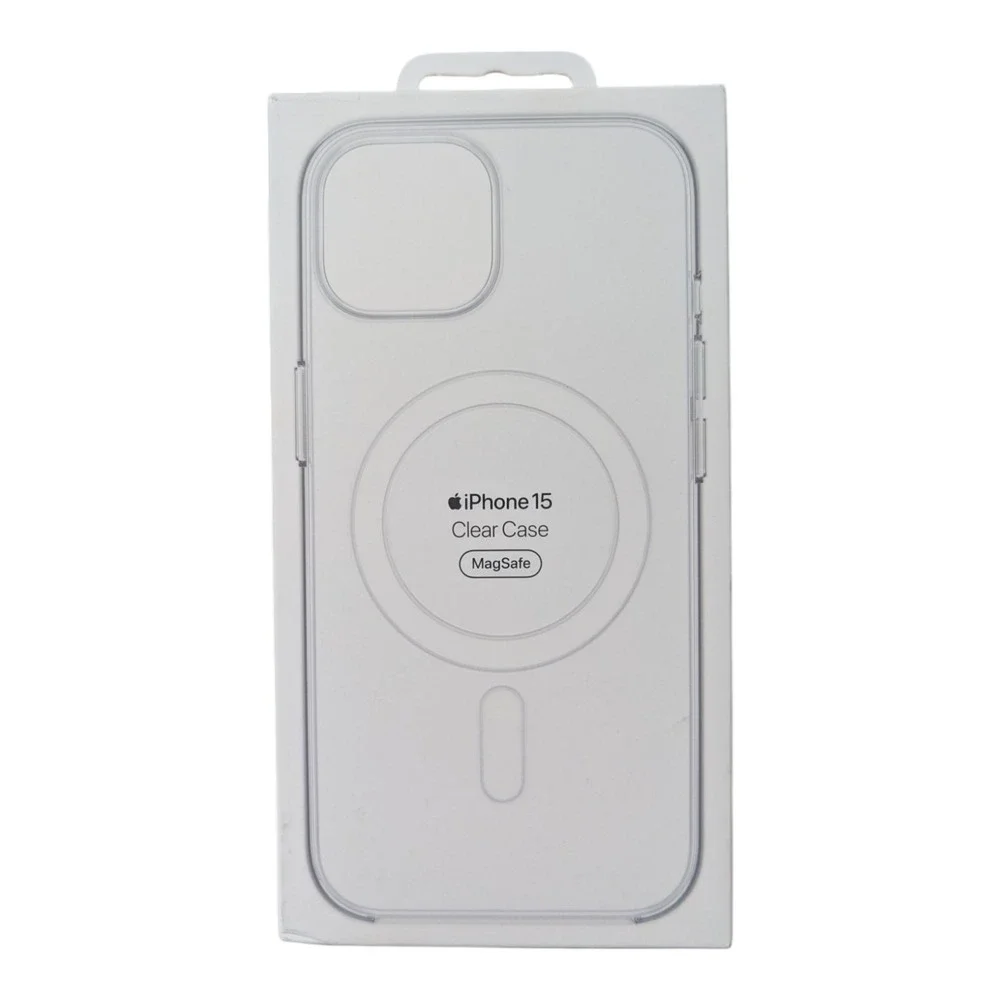 B4. Apple Clear Case with‎ MagSafe for Apple iPhone 15 - Clear